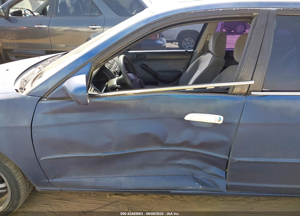 2001 HONDA CIVIC EX VIN: JHMES26771S001957