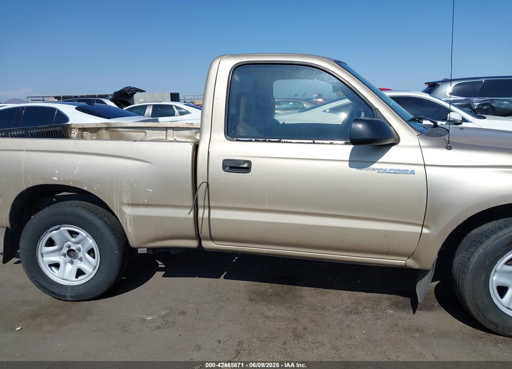 2002 TOYOTA TACOMA VIN: 5TENL42N42Z015522