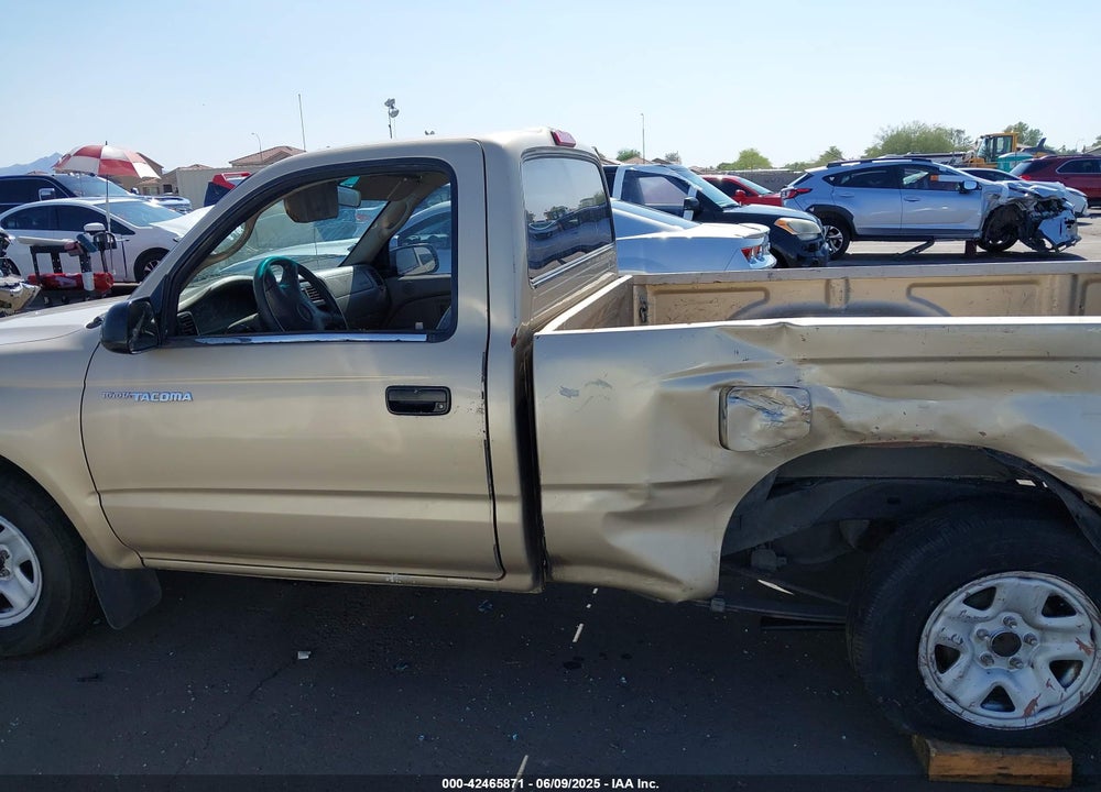 2002 TOYOTA TACOMA VIN: 5TENL42N42Z015522