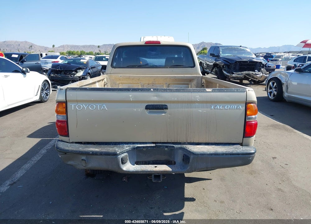 2002 TOYOTA TACOMA VIN: 5TENL42N42Z015522
