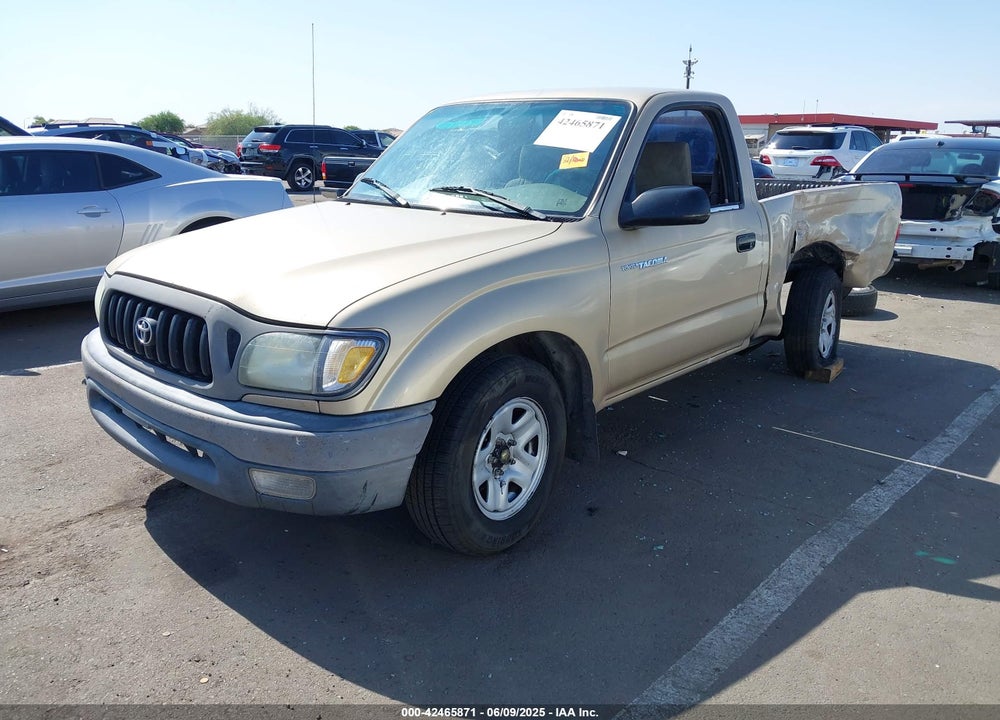 2002 TOYOTA TACOMA VIN: 5TENL42N42Z015522