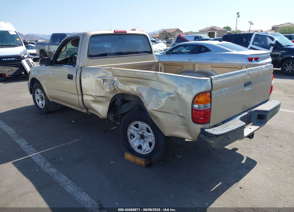 2002 TOYOTA TACOMA VIN: 5TENL42N42Z015522