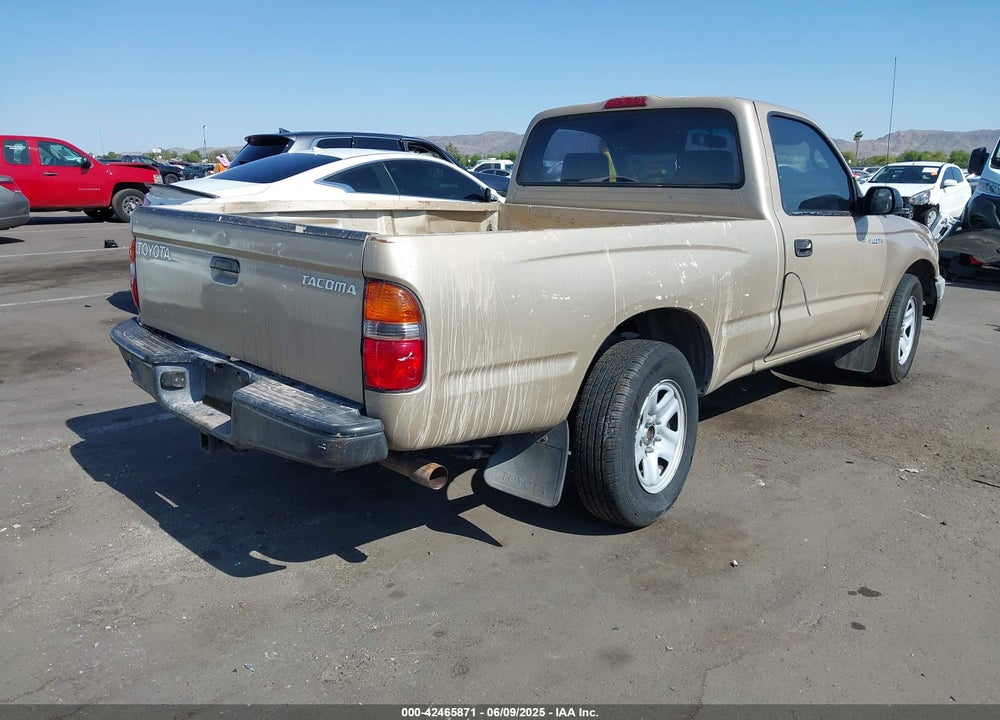 2002 TOYOTA TACOMA VIN: 5TENL42N42Z015522