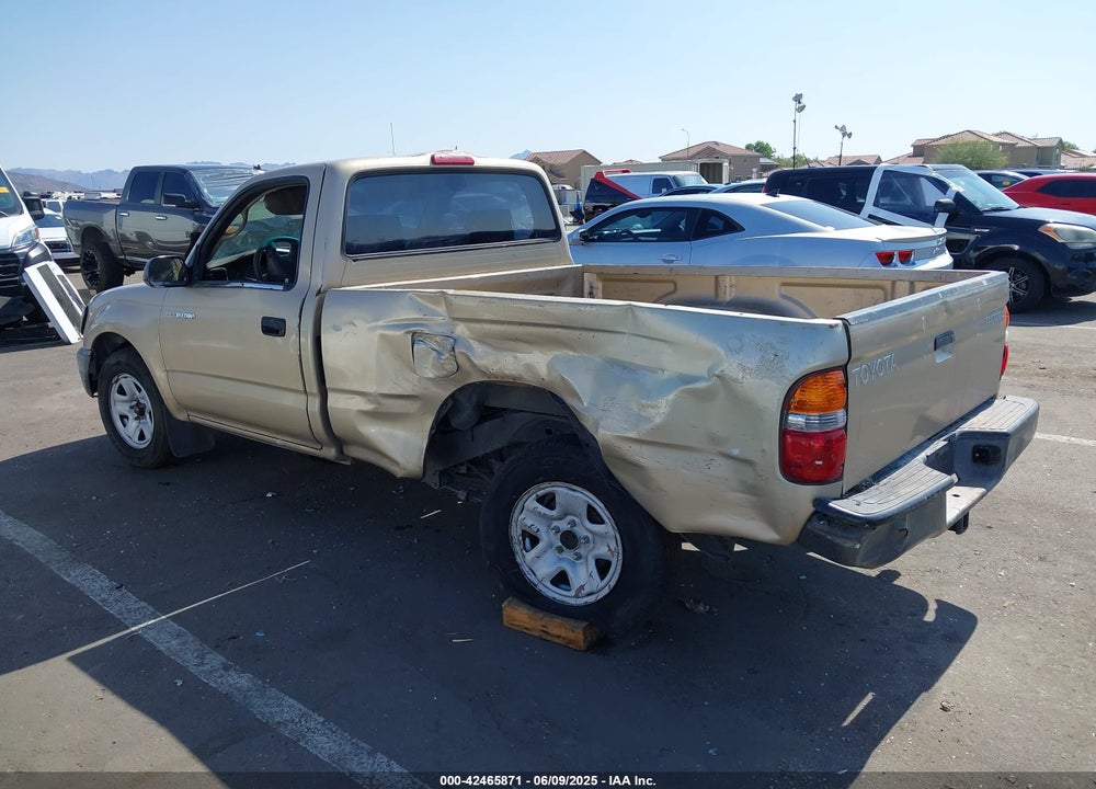 2002 TOYOTA TACOMA VIN: 5TENL42N42Z015522