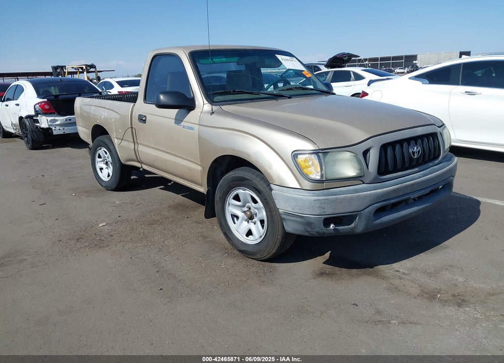 2002 TOYOTA TACOMA VIN: 5TENL42N42Z015522