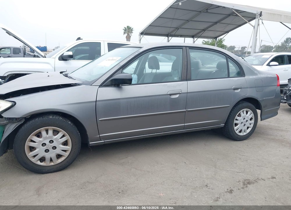 2004 HONDA CIVIC LX VIN: 2HGES155X4H571699
