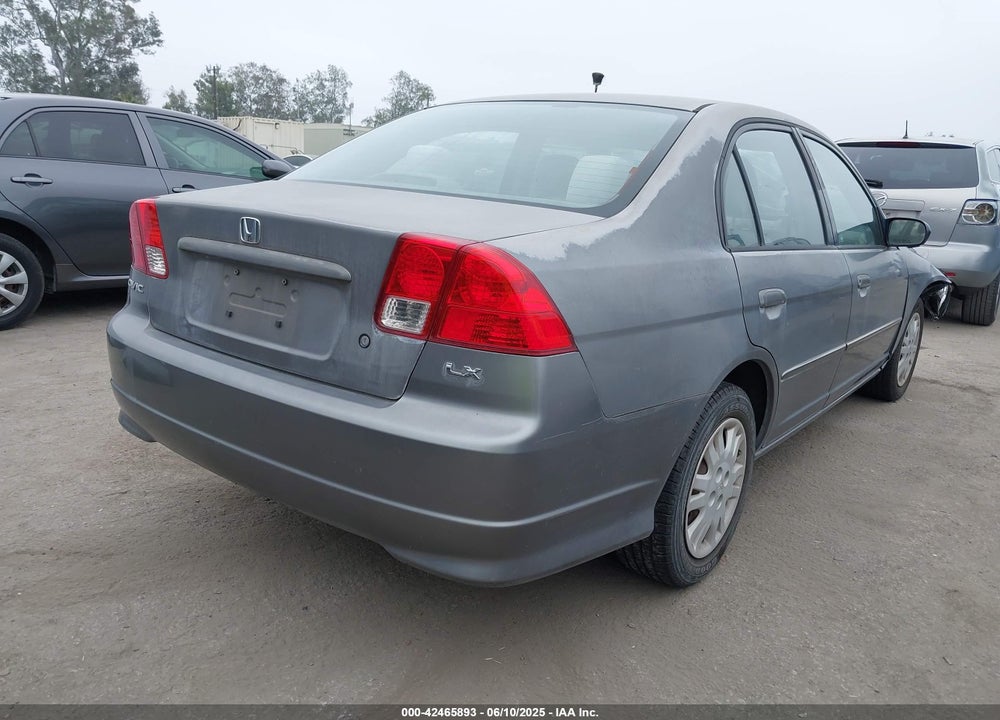 2004 HONDA CIVIC LX VIN: 2HGES155X4H571699