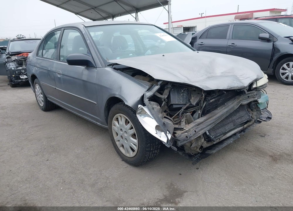 2004 HONDA CIVIC LX VIN: 2HGES155X4H571699