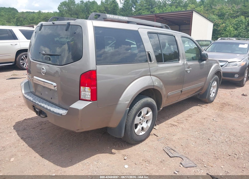 2006 NISSAN PATHFINDER S VIN: 5N1AR18U26C642469