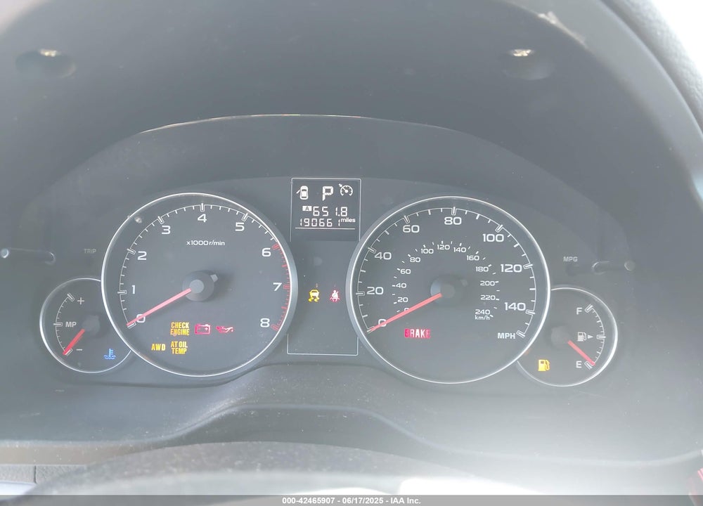 2013 SUBARU OUTBACK VIN: 4S4BRBGC8D3216415