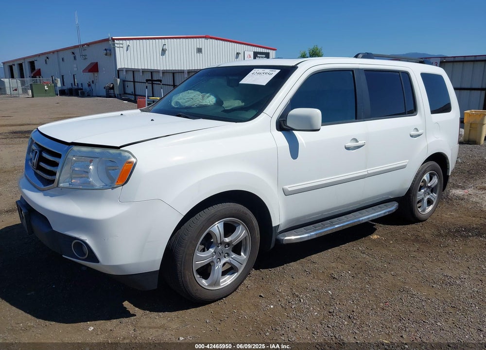 2013 HONDA PILOT EX-L VIN: 5FNYF3H54DB012162