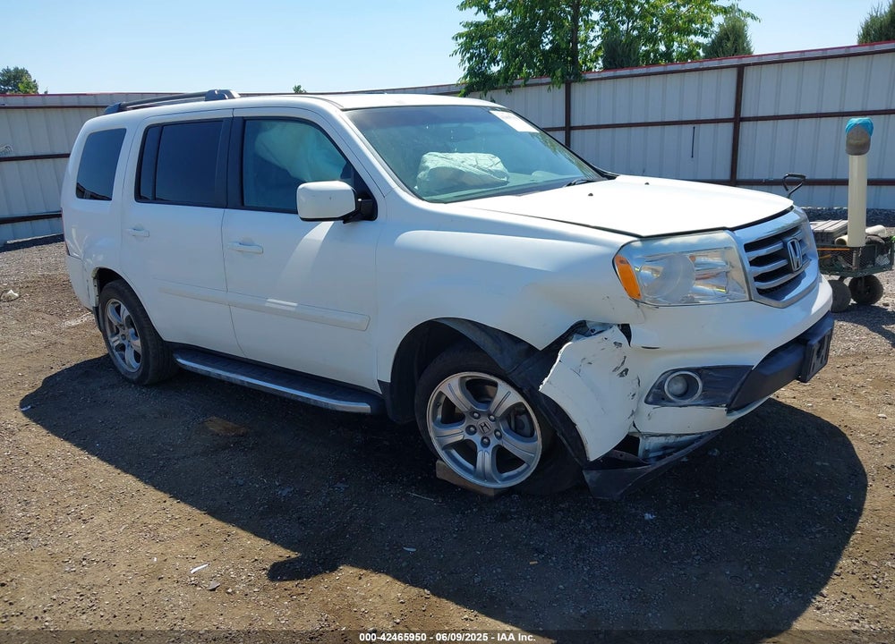 2013 HONDA PILOT EX-L VIN: 5FNYF3H54DB012162