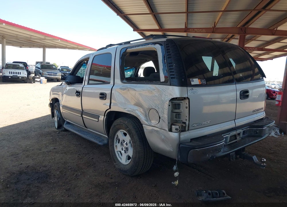 2004 CHEVROLET TAHOE LS VIN: 1GNEK13Z84R267119