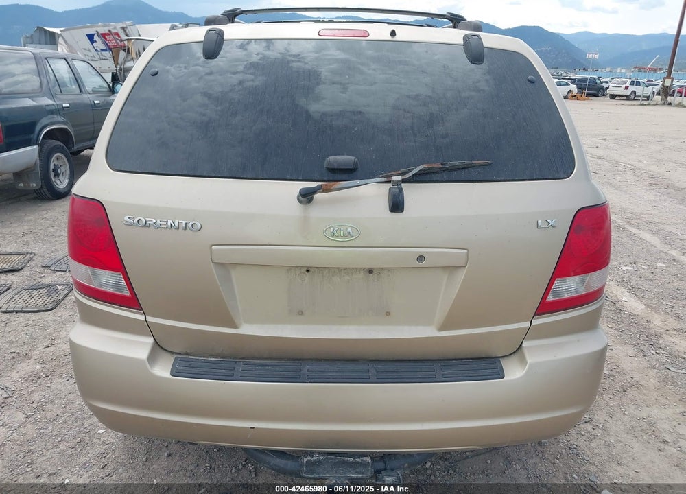 2003 KIA SORENTO EX/LX VIN: KNDJC733235133358