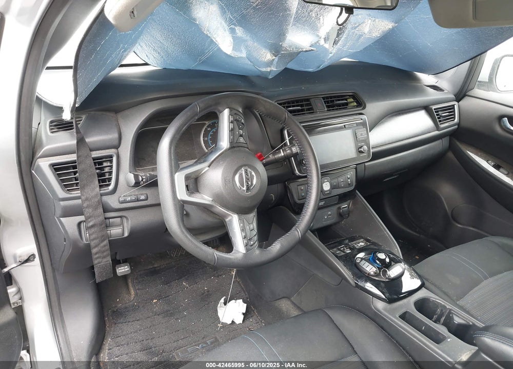 2019 NISSAN LEAF SV VIN: 1N4AZ1CP7KC322036