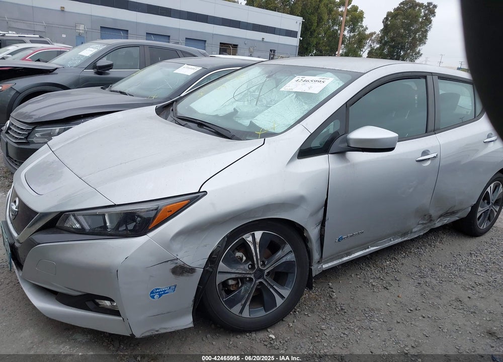 2019 NISSAN LEAF SV VIN: 1N4AZ1CP7KC322036