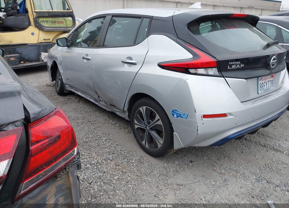 2019 NISSAN LEAF SV VIN: 1N4AZ1CP7KC322036