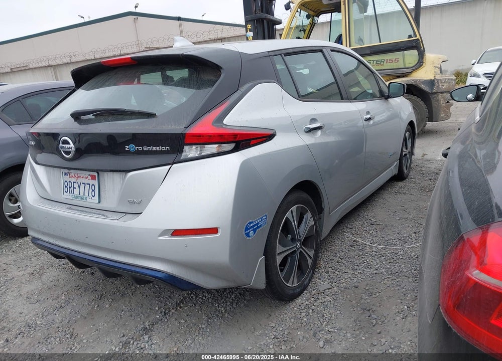 2019 NISSAN LEAF SV VIN: 1N4AZ1CP7KC322036