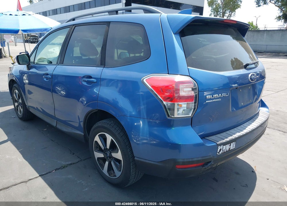 2018 SUBARU FORESTER 2.5I PREMIUM VIN: JF2SJAGC1JH463121