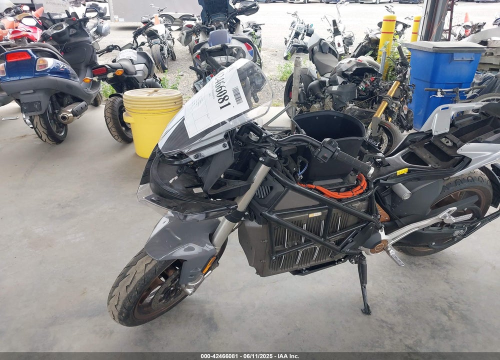 2021 ZERO MOTORCYCLES INC SR/S VIN: 538ZFBZ70MCL17094