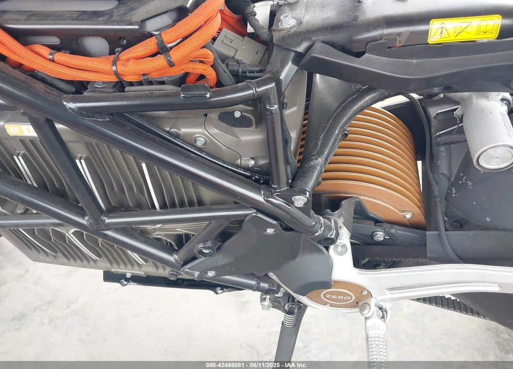 2021 ZERO MOTORCYCLES INC SR/S VIN: 538ZFBZ70MCL17094
