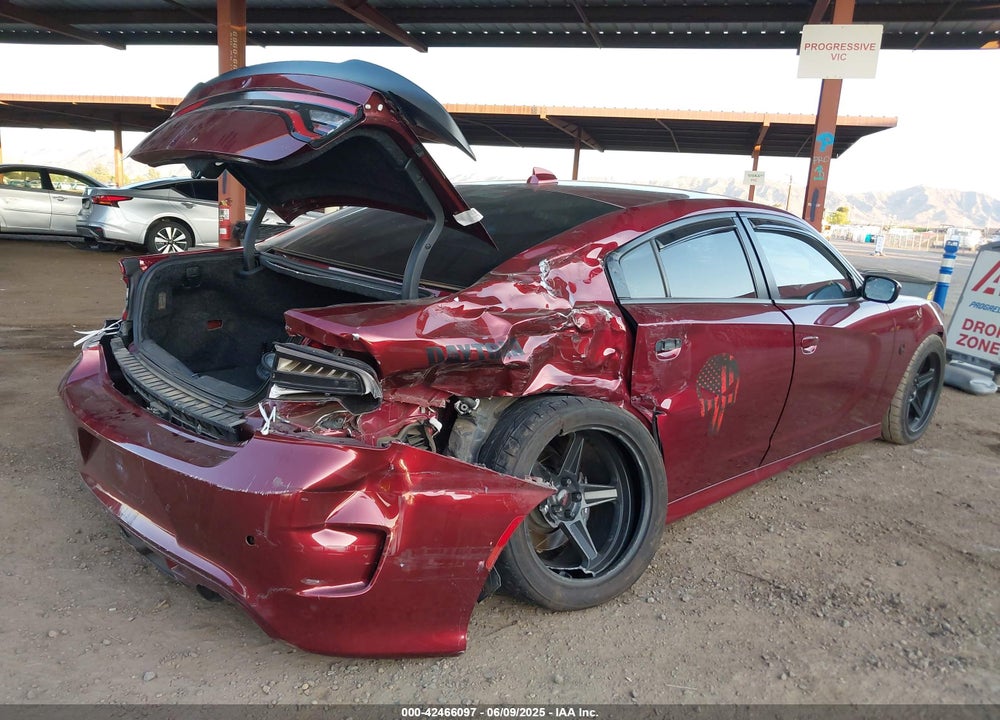 2018 DODGE CHARGER VIN: 2C3CDXGJ4JH127618