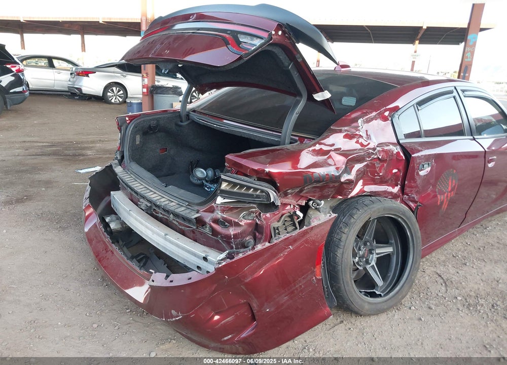 2018 DODGE CHARGER VIN: 2C3CDXGJ4JH127618