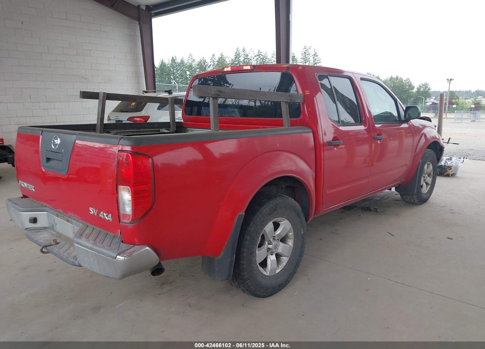 2011 NISSAN FRONTIER SV VIN: 1N6AD0EV6BC448156