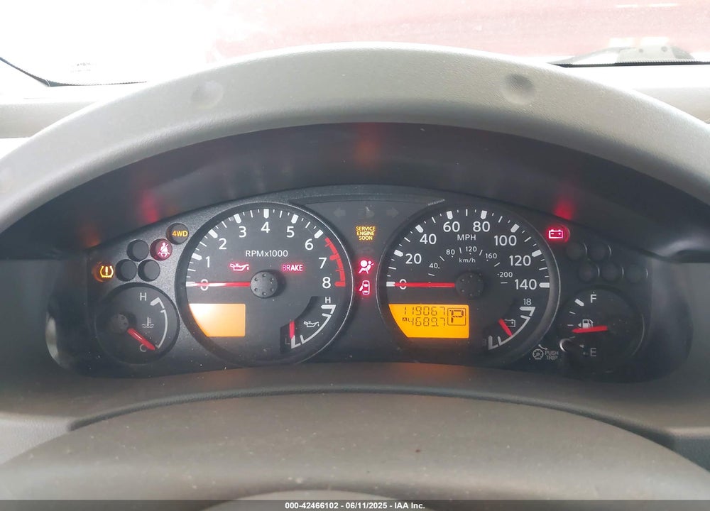2011 NISSAN FRONTIER SV VIN: 1N6AD0EV6BC448156