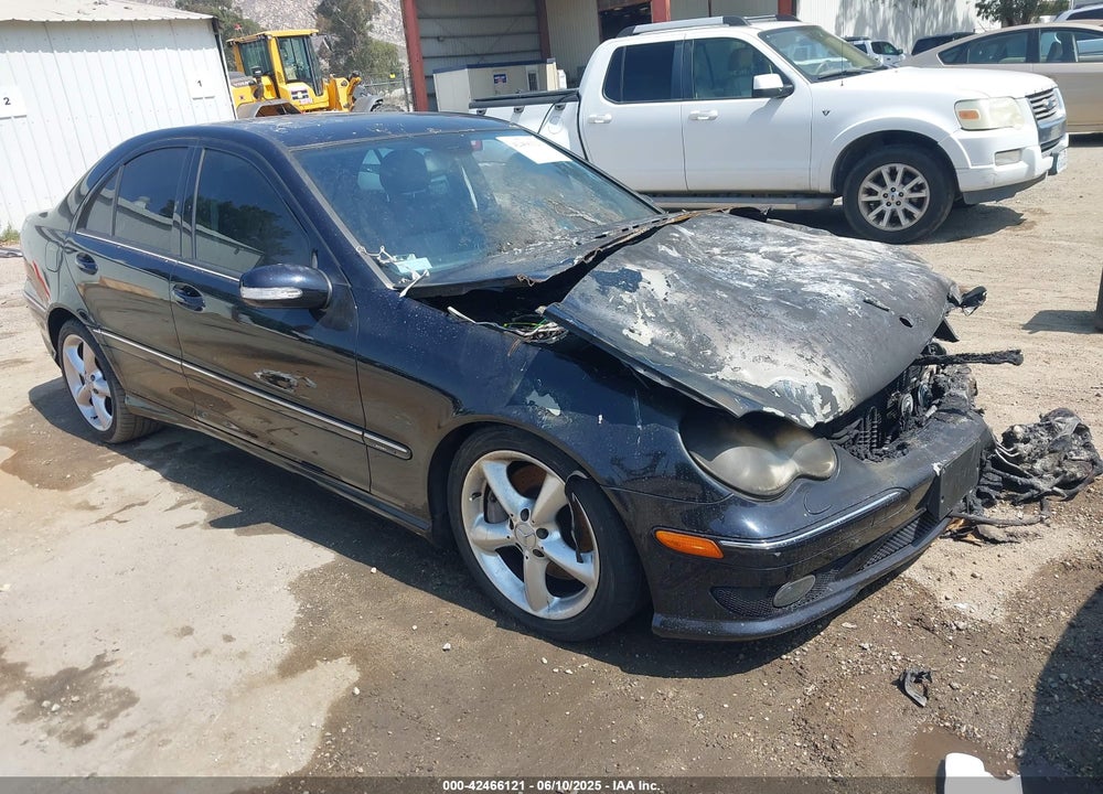 2005 MERCEDES-BENZ C 230 KOMPRESSOR SPORT VIN: WDBRF40J55F627804