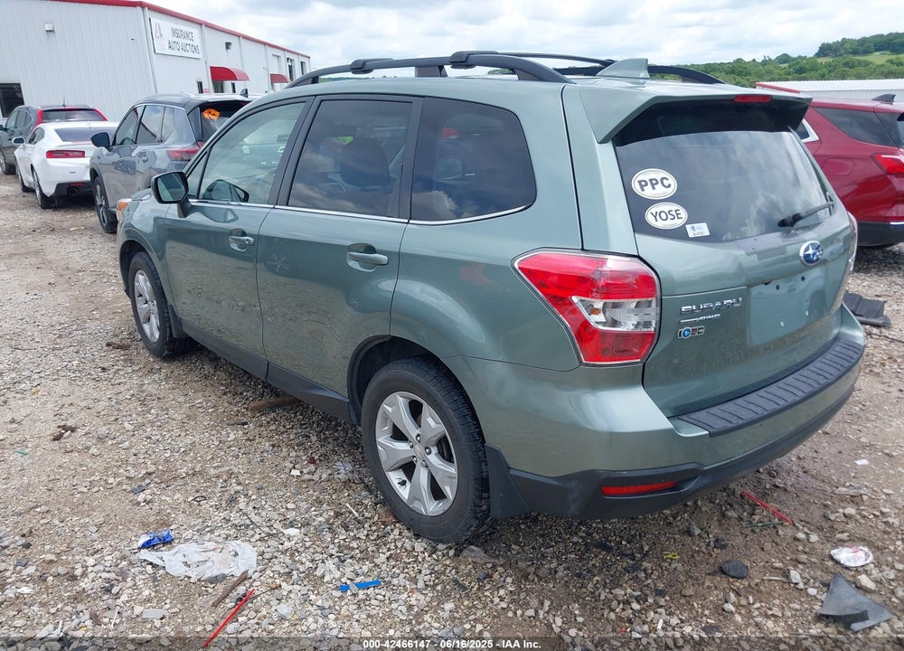 2016 SUBARU FORESTER VIN: JF2SJARC7GH408386