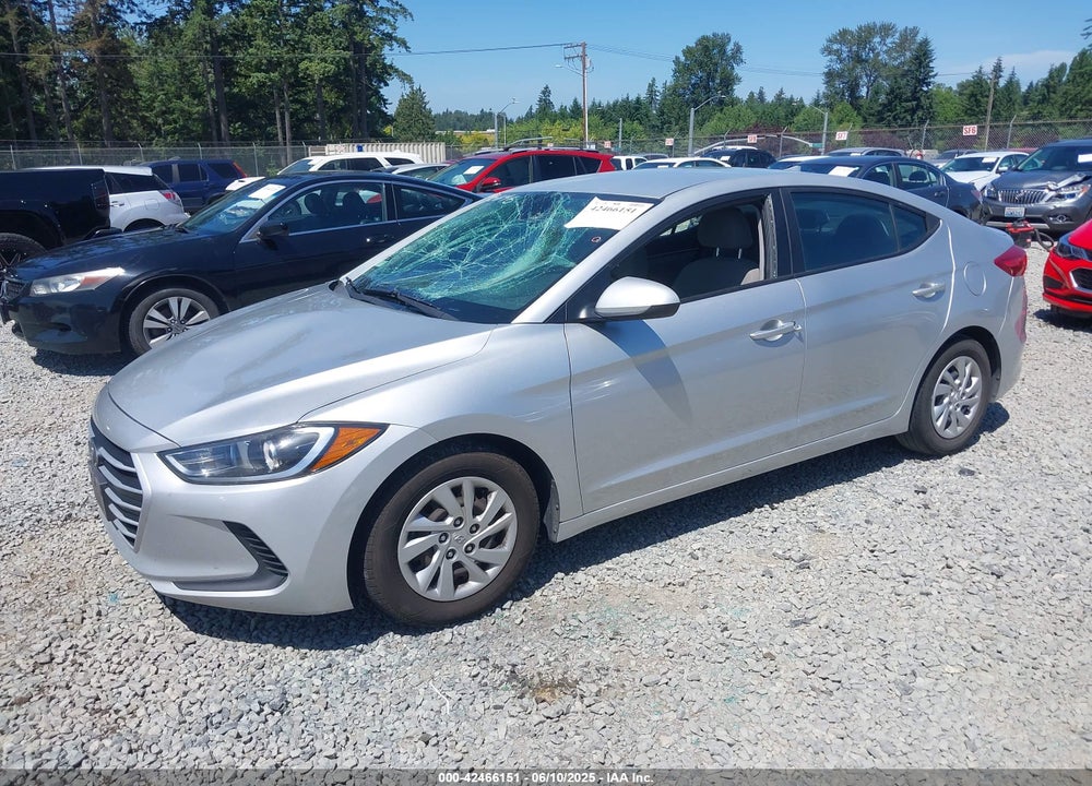 2018 HYUNDAI ELANTRA VIN: 5NPD74LF5JH362740