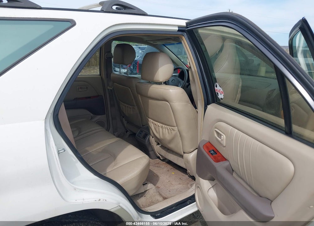 2000 LEXUS RX 300 VIN: JT6HF10U4Y0117013