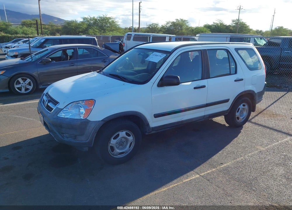 2004 HONDA CR-V LX VIN: JHLRD68464C014000