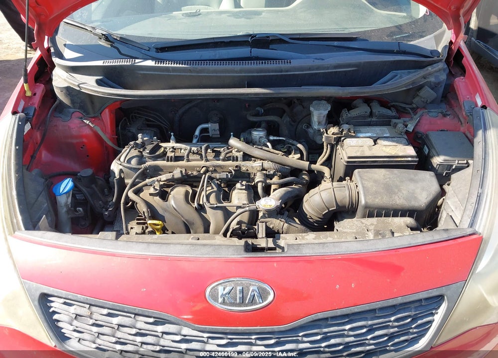 2012 KIA RIO VIN: KNADM4A37C6091093