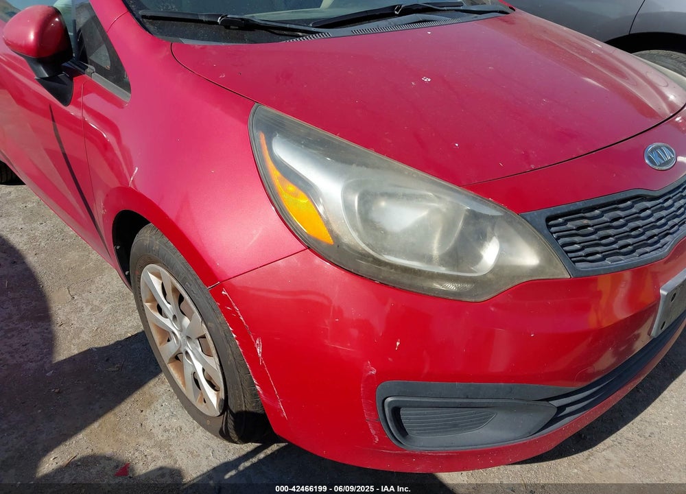 2012 KIA RIO VIN: KNADM4A37C6091093