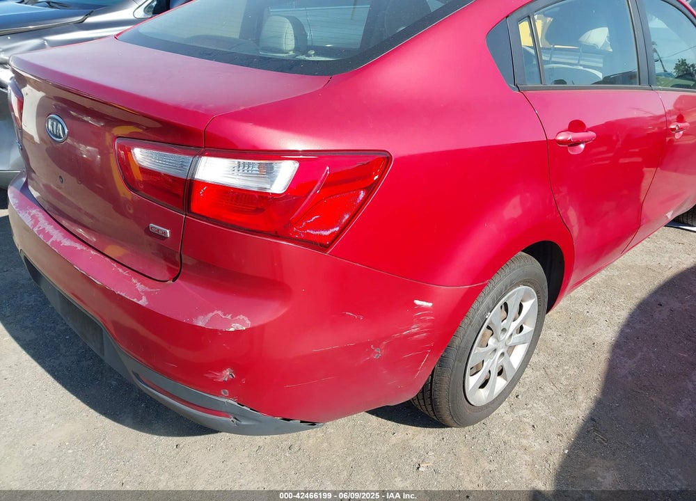 2012 KIA RIO VIN: KNADM4A37C6091093
