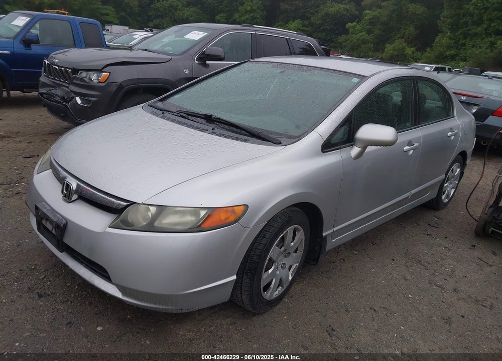 2008 HONDA CIVIC LX VIN: 2HGFA16588H311698