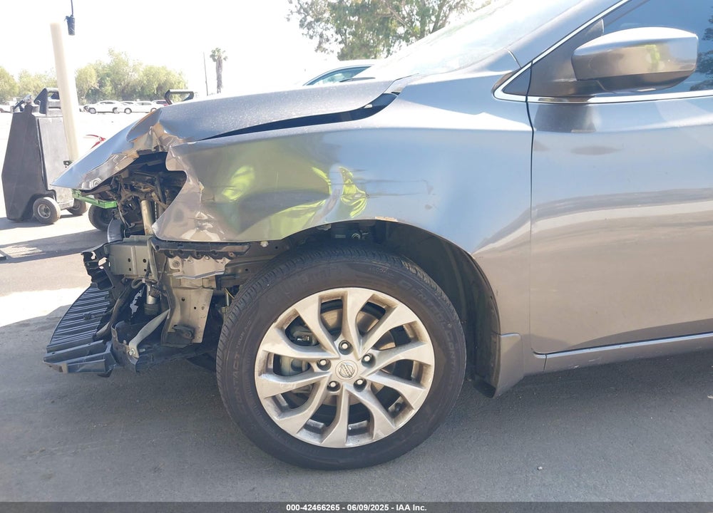 2019 NISSAN SENTRA SV VIN: 3N1AB7AP6KL608827