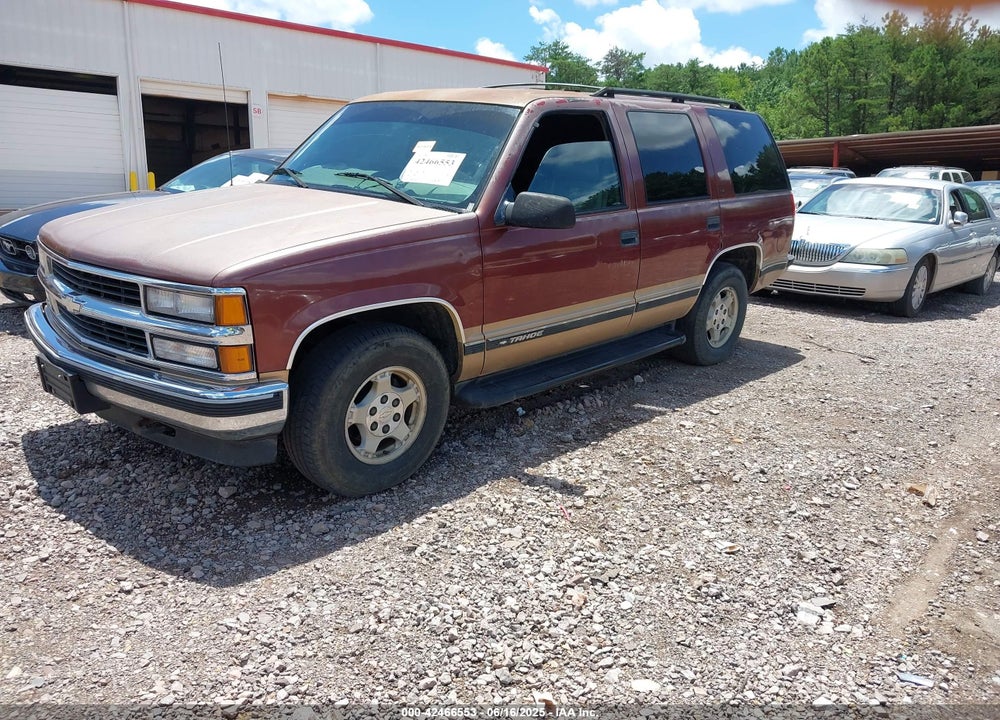 1999 CHEVROLET TAHOE LS VIN: 1GNEK13R4XJ327755