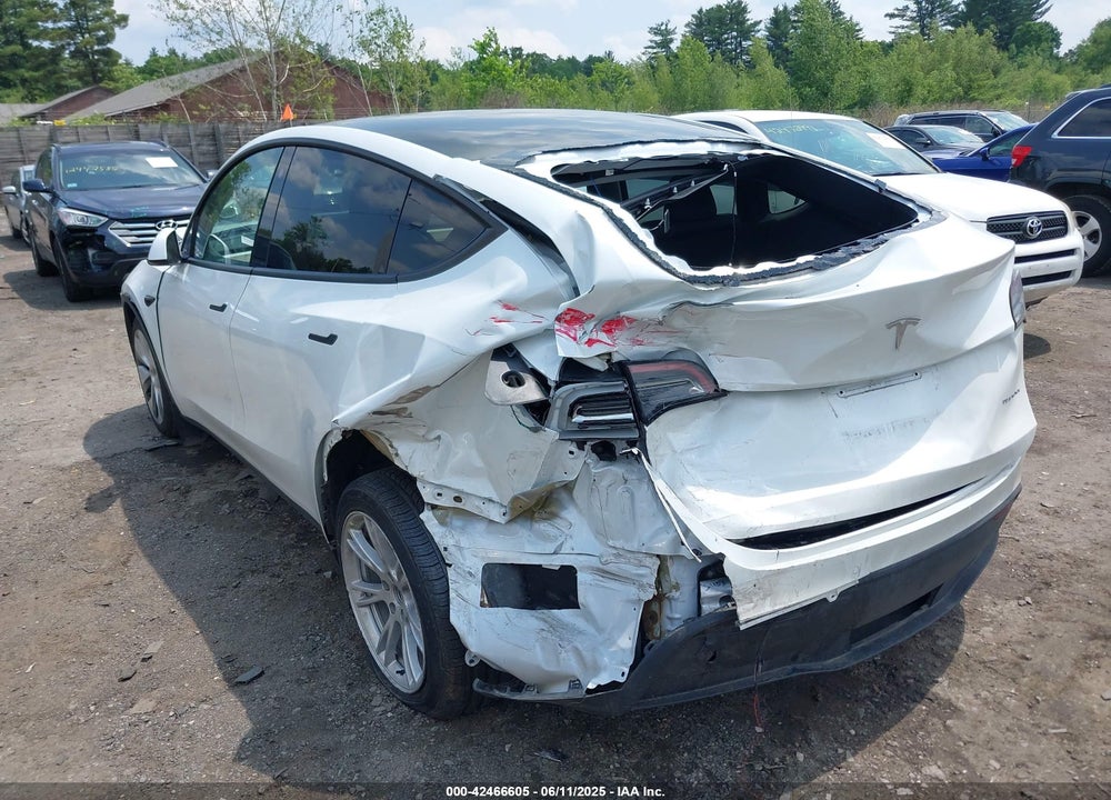 2022 TESLA MODEL Y VIN: 7SAYGAEE7NF384783