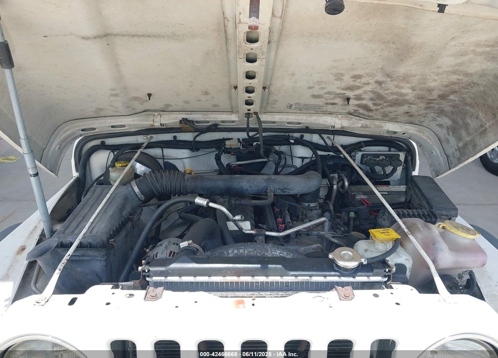 2004 JEEP WRANGLER SPORT RHD VIN: 1J4F449S14P717668