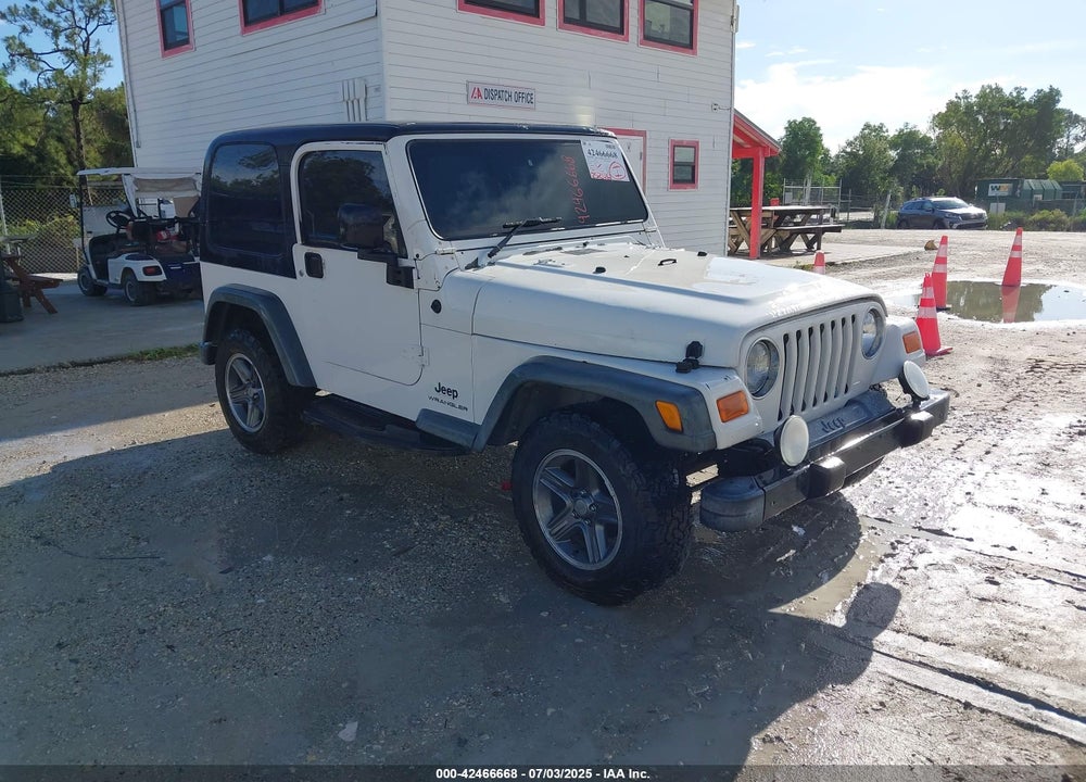 2004 JEEP WRANGLER SPORT RHD VIN: 1J4F449S14P717668