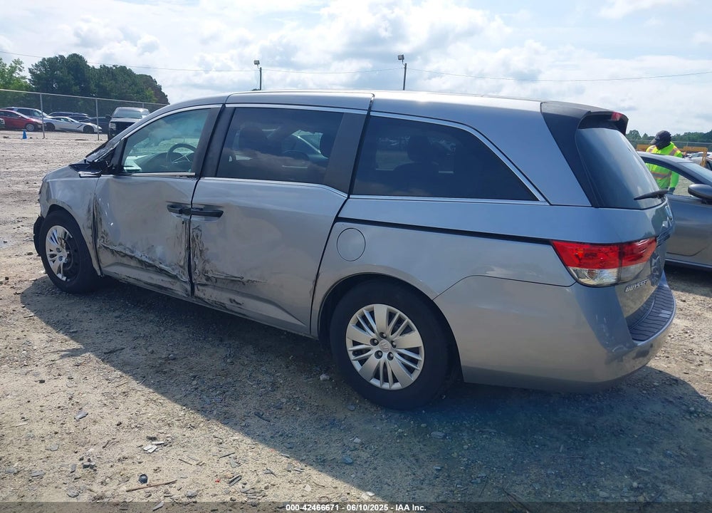 2016 HONDA ODYSSEY LX VIN: 5FNRL5H25GB105727