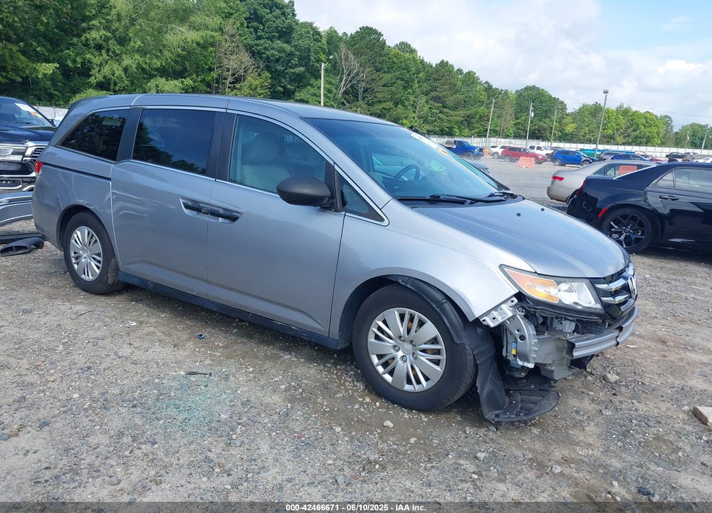 2016 HONDA ODYSSEY LX VIN: 5FNRL5H25GB105727