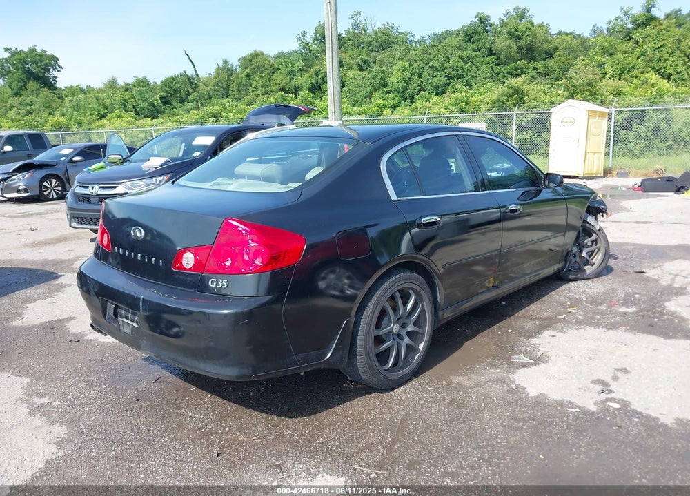 2006 INFINITI G35 VIN: JNKCV51E06M508085