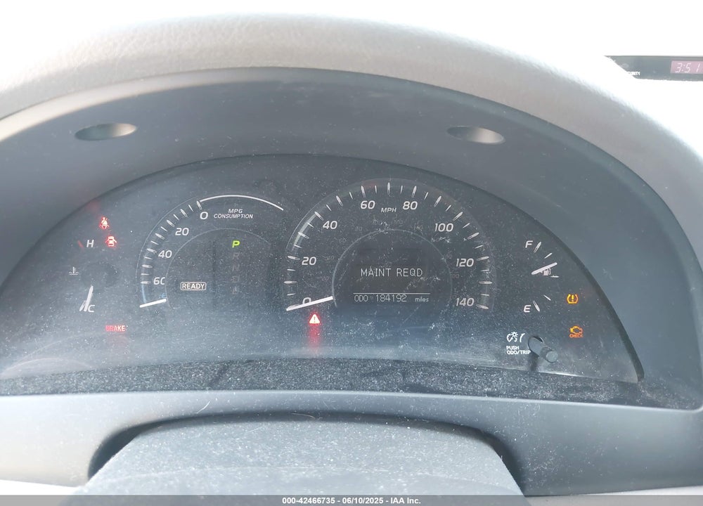 2007 TOYOTA CAMRY HYBRID VIN: JTNBB46K973027088
