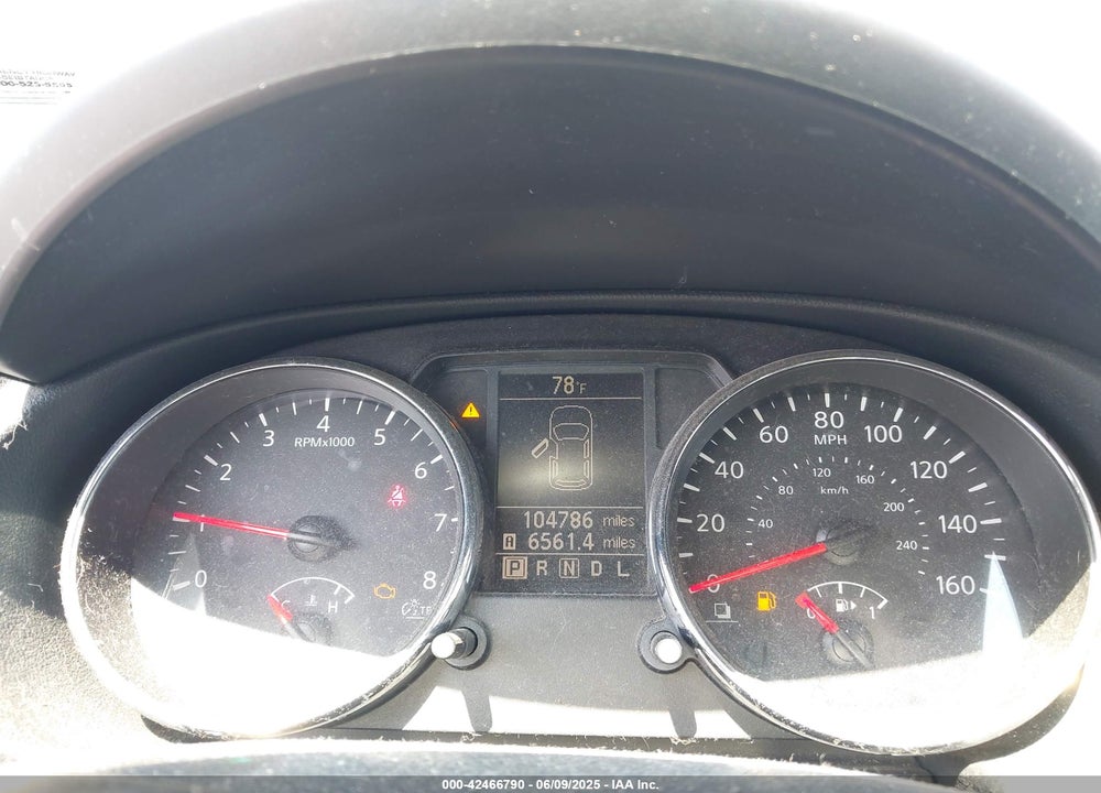 2013 NISSAN ROGUE S VIN: JN8AS5MV1DW631784