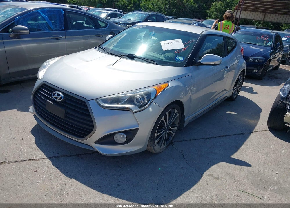 2016 HYUNDAI VELOSTER TURBO VIN: KMHTC6AE6GU291555