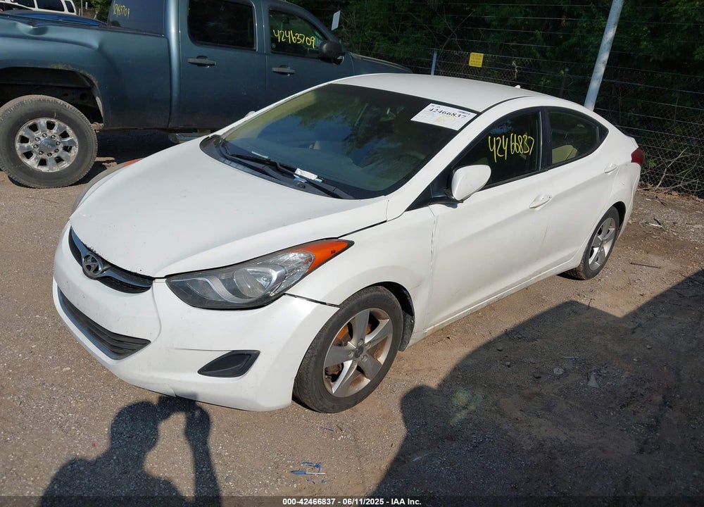 2013 HYUNDAI ELANTRA GLS VIN: 5NPDH4AE0DH331939